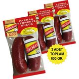 Dana Parmak Sucuk 200 Gr. Üçlü Paket (Toplam 600 Gr.) - 1 Adet