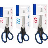 Danacı Kırtasiye Büyük Boy Ergo 3 Lü Makas Seti (20-21-25 Cm) - Çok Renkli