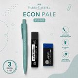 Danacı Kırtasiye Faber-Castell Econ Pale 0,7 Yeşil Versatil Kalem+0,7 Uç+Orta Boy Sınav Silgisi