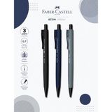 Danacı Kırtasiye Faber-Castell Econ Urban 0,7 Versatil Kalem 3 Adet Set - Çok Renkli