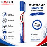 Danacı Kırtasiye Fatih Beyaz Tahta Kalemi Mavi Whiteboard Marker Silinebilir Hızlı Kuruyan Düşük Kokulu Tahta Kalemi - -