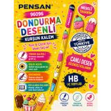 Danacı Kırtasiye Pensan 96096 Dondurma Desenli HB Kurşun Kalem Yazı ve Çizim Kalemi Okul Kırtasiye 12 Adet