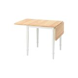 Danderyd Beyaz-Mese Kaplama 2-4 Kisilik Modern Katlanir Mutfak Masasi 74X134x80 Cm