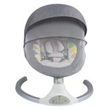 Dandini 2 Ev Tipi Ana Kucağı, Otomatik Sallanma, Bluetooth, Tente Ve Sineklikli, 0-9 Kg, Gri