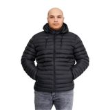 Danger 121DNGR Battal Siyah Şişme Erkek Mont