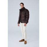 Danger Erkek Su Geçirmez Kadife Puffer Şişme Mont Kahverengi 4346DNGR - XL