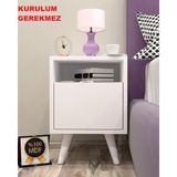 Dani Komodin,kurulu Gönderilir,kolay Kurulum,mdf Komidin - Beyaz
