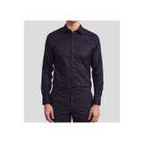 Daniel Bessi Uzun Kollu Slim Fit %100 Pamuk Twill Non-Iron Ütü Gerektirmeyen Kırışmayan Basic Klasik Erkek Gömlek