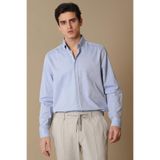 Danıel Erkek Basic Gömlek Slim Fit Mavi XS
