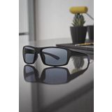 Daniel Klein %100 Polarize UV400 Korumalı Siyah Renk Orijinal Dikdörtgen Erkek Güneş Gözlüğü DKG6274C1