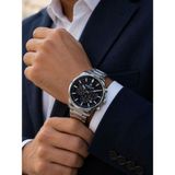 Daniel Klein Damat ve Takım Elbiseye Özel 2 Yıl Garantili Çelik Kordon Erkek Kol Saati VS.BLKT.1013 - Standart