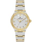 Daniel Klein DK.3.10045-4 Quartz Çelik Kaplama 3 Atm Suya Dayanıklı Metalik-Altın Renk Kadın Kol Saati - Standart