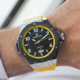 Daniel Klein DK217582 Silikon Kordonlu Erkek Kol Saati - Sarı