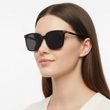Daniel Klein Dk4337-1 Siyah Slim Edge Grande Kare Model Graceful Kadın Güneş Gözlüğü