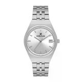 Daniel Klein Dke.1.14052.1 Pure Silver Takvimli Gümüş Çelik Kordonlu Kadın Kol Saati