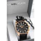 Daniel Klein Erkek Kol Saati 30 Metre Suya Dayanıklı Deri Kordon + Bileklik Hediyeli VS.BLKT.0821 - Rose