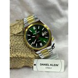 Daniel Klein Erkek Kol Saati ( Steely ) - Gümüş - Altın - Yeşil