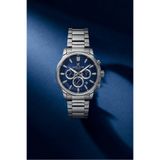Daniel Klein Exclusive Lacivert Kadran Çelik Kordon Dual Time Multifonksiyon Erkek Kol Saati