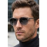 Daniel Klein Handmade Acetate - Polarize - UV400 Korumalı Füme Renk Erkek Güneş Gözlüğü 49 Ekartman DKG6287C3