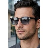 Daniel Klein Handmade Acetate - Polarize - UV400 Korumalı Füme Renk Erkek Güneş Gözlüğü 51 Ekartman DKG6296C1