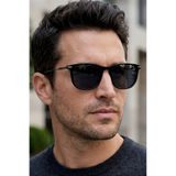 Daniel Klein Handmade Acetate - Polarize - UV400 Korumalı Siyah Renk Erkek Güneş Gözlüğü 54 Ekartman DKG6300C3