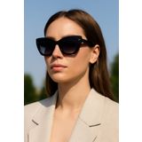 Daniel Klein Kadın Siyah Cat Eye Güneş Gözlüğü