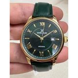 DANIEL KLEIN Klasik Yeşil Deri Kordonlu 41 Mm DK.1.14051-6 ERKEK KOL SAATİ