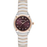 Daniel Klein Orijinal DK.13.10147-7 Kadın Kol Saati 3 Atm Su Geçirmez 2 Yıl Garantili - Gümüş - Rose Gold - Bordo
