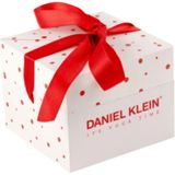 Daniel Klein Özel Günlerde Hediyenize Şıklık ve Anlam Katmak Için Tasarlanmış Kurdele Detaylı Hediye Kutusu - Kırmızı