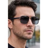 Daniel Klein Polarize - UV400 Koruma Metal Çerçeve Siyah Renk Orijinal Erkek Güneş Gözlüğü 57 Ekartman DKGG77C3