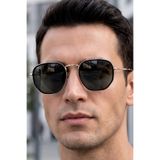 Daniel Klein Polarize - UV400 Korumalı Gold Yeşil Renk Orijinal Erkek Güneş Gözlüğü 53 Ekartman DKG6297C2