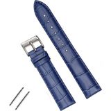 Daniel Klein Saat Uyumlu Croco Baskılı Lacivert Renk Deri Saat Kordonu Kayışı - 26 mm