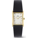 Daniel Wellington Bound Black Lizard White Guilloché G DW00600899 Kol Saati - Beyaz