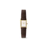 Daniel Wellington Bound Mini Dark Brown Lizard White G DW00600904 Kol Saati