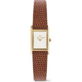 Daniel Wellington Bound Mini Light Brown Lizard White G DW00600905 Kol Saati - Beyaz