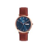 Daniel Wellington Dw00600830 Mavi Deri Erkek Kol Saati