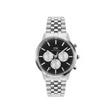 Daniel Wellington Iconic 42 Chronograph Arch 5-link Onyx Panda S Dw00600873 Gümüş Çelik Erkek Kol Saati