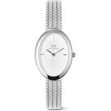 Daniel Wellington Juliette Braided Mesh White Sunray S DW00600884 Kol Saati - Beyaz
