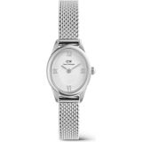 Daniel Wellington Ophelia Mini Mesh White S DW00600938 Kol Saati - Beyaz - Gümüş