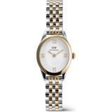 Daniel Wellington Ophelia Mini Two Tone Gold DW00600811 Kol Saati - Beyaz