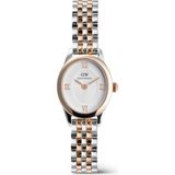 Daniel Wellington Ophelia Mini Two Tone Rose Gold DW00600810 Kol Saati - Beyaz