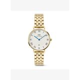 Daniel Wellington Petite 28 Roman Numerals Date 5-Link White G DW00600857 Kadın Kol Saati