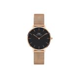 Daniel Wellington Petite Melrose 32mm (Siyah Kadran) - Kadın Kol Saati