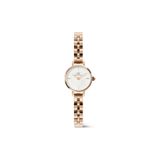 Daniel Wellington Petite Mini 19 Arch 3-Link White RG DW00600854 Kol Saati