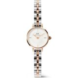 Daniel Wellington Petite Mini 3-Link Two Tone Rose G DW00600924 Kol Saati - Gümüş