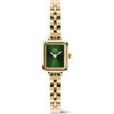 Daniel Wellington Quadro Mini 15.4X18.2 Arch 3-Link Emerald Sunray G DW00600852 Kol Saati - Yeşil
