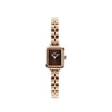 Daniel Wellington Quadro Mini Arch 3-link Amber Sunray Rg Çelik Kadın Kol Saati - Kahverengi