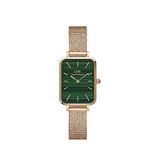 Daniel Wellington Quadro Pressed Melrose Dw00600437 Rengi Çelik Kadın Kol Saati - Altın