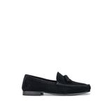 Daniele Lepori Erkek Hakiki Deri Siyah Süet Loafer Ayakkabı 1018 06 ERK AYK Y24 NERO SUEDE