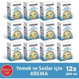 Danone Bitkisel Yağlı Krema 200 Ml*12 - 200 gr